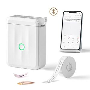 Niimbot D110 M, white + 3 tekercs címke kép