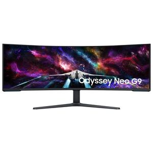 Samsung ívelt gaming 240hz va monitor 57" g95nc, 7680x2160, ... kép