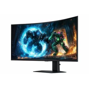 Samsung G75F 101, 6 cm (40") 5120 x 2160 px WUHD LCD Fekete Monitor kép