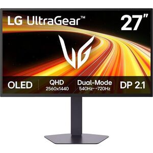 LG 27" 27GX790B-B 16: 9 QHD IPS LED Gaming Monitor - Fekete kép