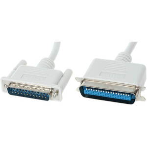 ROLINE Centronics 36pin to LPT DB-25 - bitronics, 1, 8m, LPT nyomtatókábel kép