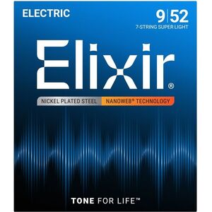 Elixir Nanoweb 7-String Super Light kép