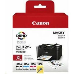 Canon PGI-1500XL Tintapatron Multipack 1x34, 7 ml + 3x12 ml kép