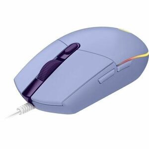 Logitech G102 Lightsync Gaming Egér - Lila, USB kép