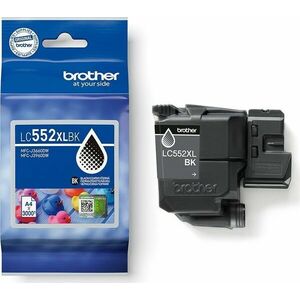 Brother LC552XLBK fekete tintapatron, 60 ml, 3000 oldal kapacitás kép