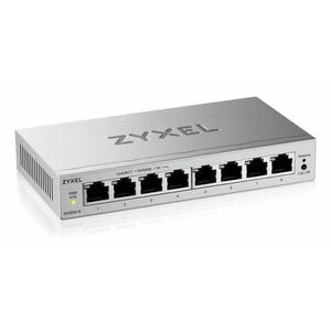 Zyxel GS1200-8V3-EU0101F Fémházas Web Managed 8-port Gigabit Aszt... kép