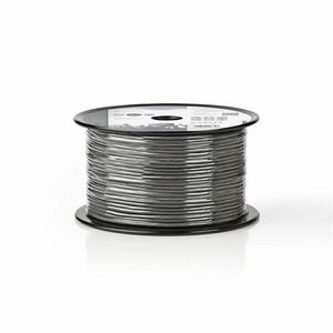 Mikrofon kábel | 2x 0.12 mm² | Réz | 100.0 m | Kerek | PVC | Söté... kép