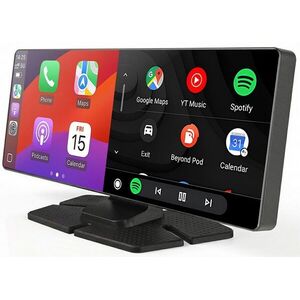 Trevi MDV 1000 autós multimédia monitor vezeték nélküli CarPlay/A... kép
