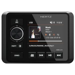 Hertz HMC D1 hajós távvezérlő LCD kijelzővel, IP67, HMR 50 fejegy... kép
