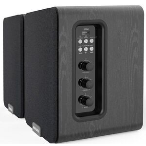 Aiwa SPA-200BK aktív polcsugárzó hangfalpár 2 x 25W RMS, Bluetoot... kép