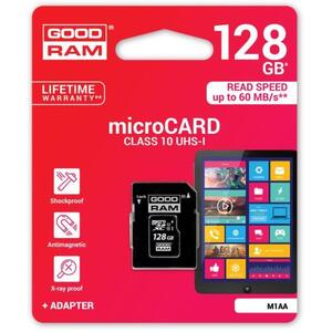 microSDXC 128GB C10/UHS-I M1AA-1280R12 kép