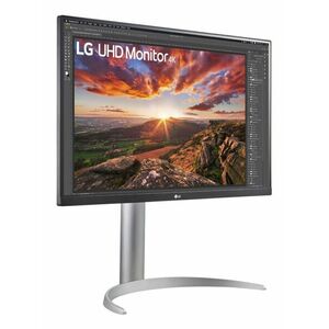 LG 27" 27UP850K-W UltraFine™ 16: 9 4K IPS monitor 60 Hz - szürke kép