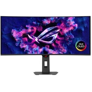 Asus 34" XG34WCDMTG 21: 9 UWQHD QD-OLED Ívelt Gaming Monitor... kép
