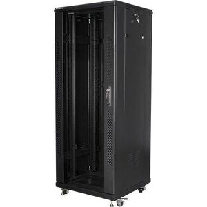Lanberg Rack Szekrény - 19" 32U - 600x600mm - Fekete kép