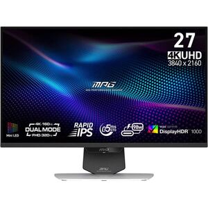 MSI MPG 274URDFW E16M 27" 4K UHD 160 Hz Mini-LED gaming moni... kép