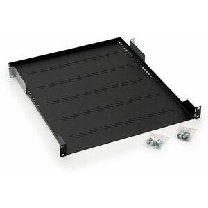 Triton RAB-UP-750-A4 19" 1U 750mm 80kg perforált rack polc kép