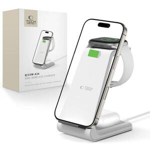 QI15W-A36 3in1 White (5906302372157) kép