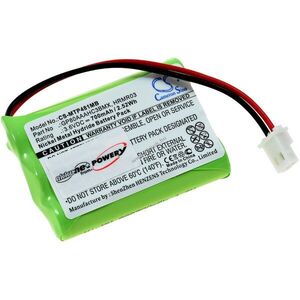 V-Tech VM5251 helyettesítő bébiőr akku 3, 6V 700mAh 2, 5Wh NiMH kép
