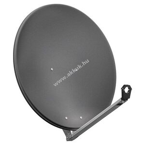 Goobay 80cm alumínium parabolaantenna egy-/többfelhasználós különösen stabil feedkarral kép