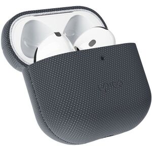 Epico SolidWoven Cover AirPods 4/4 (ANC)/5 Qi2 & MagSafe tok, fekete kép