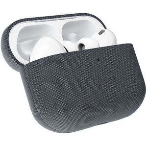 Epico SolidWoven Cover AirPods Pro 3 Qi2 & MagSafe tok, fekete kép