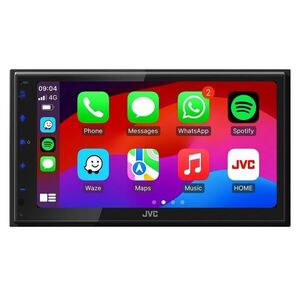 JVC KW-M695DBW 2 DIN autós multimédia érintőkijelzővel, Apple Car... kép