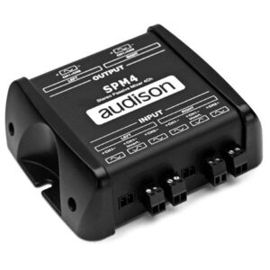 Audison SPM4 passzív jelátalakító aktív OEM rendszerekhez, 4 csat... kép