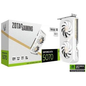GeForce RTX 5070 Twin Edge OC White 12GB GDDR7 (ZT-B50700Q-10P) kép