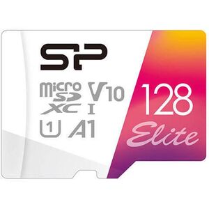 microSDXC Elite 128GB UHS-I A1 V10 SP128GBSTXBV1V20SP kép