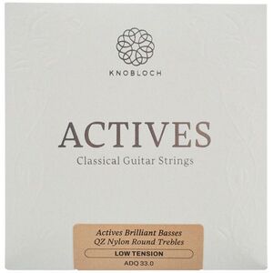 Knobloch ACTIVES Double Silver QZ Nylon Medium-Low Tension 33.0 kép