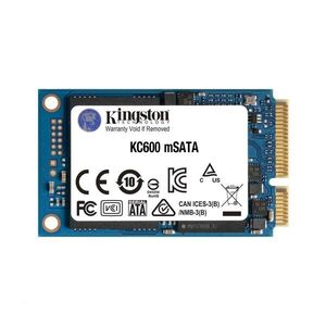 SSD Kingston KC600 1024GB, SATA III, mSATA kép