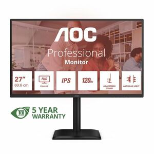 AOC 27E4U számítógép monitor 68, 6 cm (27") 1920 x 1080 pixel... kép