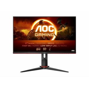 AOC 27" 27G2ZN3/BK 16: 9 FullHD VA Gaming Monitor - Fekete kép