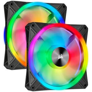 iCUE QL140 RGB 140mm 2-pack black (CO-9050100-WW) kép