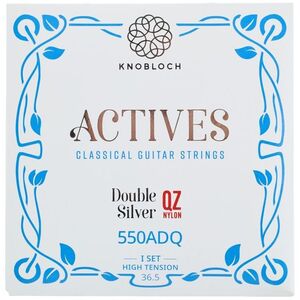 Knobloch ACTIVES Double Silver QZ Nylon High 550 Tension 36.5 kép
