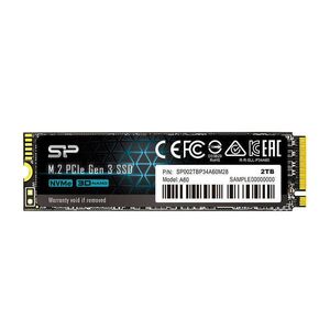 Silicon Power P34A60 M.2 2000 GB PCI Express 3.0 3D NAND NVMe kép