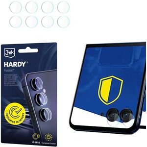 3MK HARDY Fusion Lens Protection Motorola Razr 60 Ultra kameravédő fólia - hibrid, 4 db kép