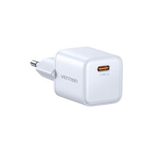 Vention 1-Port USB-C GaN Charger (45W) EU-Plug White kép