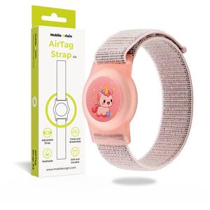 Mobile Origin AirTag Strap Pink Unicorn kép