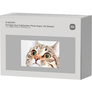 Xiaomi Portable Dye-Sublimation Photo Paper (20 Sheets) kép