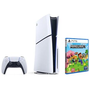 PlayStation 5 (Slim) - 1TB + Minecraft kép