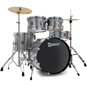 Premier Revolution 20" 5pc Drum Kit Gunmetal Sparkle kép
