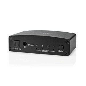 Digital Audio Switch | 4 utas | Csatlakozó bemenet: DC táp / 4x T... kép