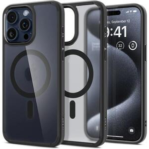 Ultra Hybrid Apple iPhone 15 Pro MagSafe Case frost black (ACS06720) kép