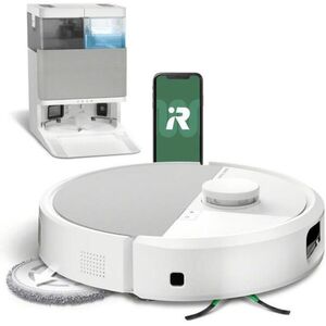 Roomba Plus 505 Combo & AutoWash Dock White (N185240) kép