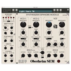 GFORCE Oberheim SEM kép