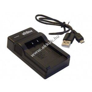 Helyettesítő micro USB akkutöltő Panasonic típus VW-VBK180, VBL090, VBY100 kép