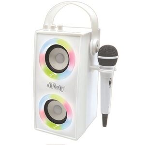Lexibook iParty hordozható Bluetooth hangszóró + mikrofon + fényhatás kép