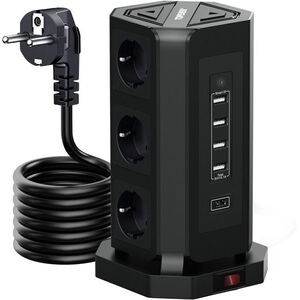 Toprek USB Vertical Power Strip TP-VD5U9E kép