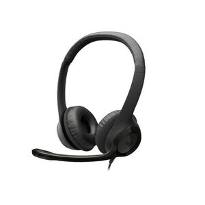 Logitech 981-000406 Fejhallgató 2.0 - H390 USB Mikrofonos, Fekete kép